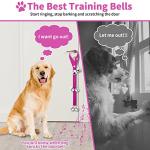 JIMEJV Dog Doorbells for Easy Potty Training