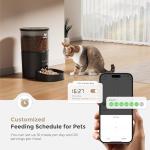 Automatic Cat Feeder with WiFi and App Control