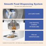 Automatic Cat Feeder with Voice Recorder - 6L