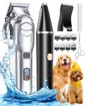 Dog Grooming Kit for Thick Coats & Low Noise