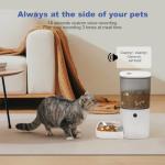 Automatic Cat Feeder with Voice Recorder - 6L