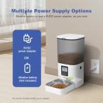 Automatic Cat Feeder with Voice Recorder - 6L