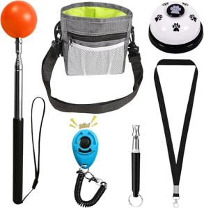 Complete Pet Training Kit with Clicker, Stick, and More