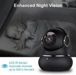 360° Indoor Security Camera with Motion Detection