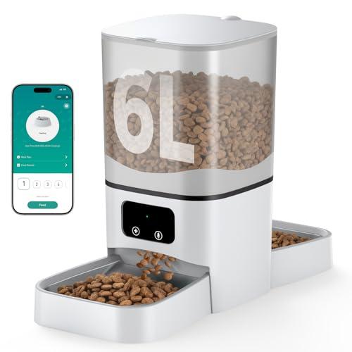 Smart Automatic Cat Feeder for Two Cats