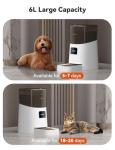 WOPET WiFi Automatic Cat and Dog Feeder
