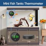 Wireless Digital Aquarium Thermometer with LED Display