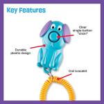 Brightkins Dog Training Clicker - Clear Sound