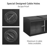 50 Gallon Reptile Tank with Sliding Doors