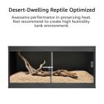 50 Gallon Reptile Tank with Sliding Doors
