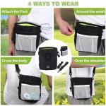 Dog Training Treat Pouch with Clicker and Bowl