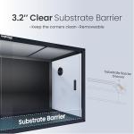 Phailozoo 120 Gallon Bearded Dragon Habitat Tank