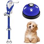 2 Pack Adjustable Dog Doorbells for Training
