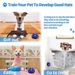 2 Pack Adjustable Dog Doorbells for Training