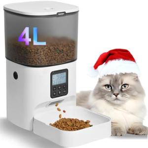 Automatic Cat Feeder with Voice Recorder and Timer