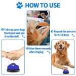 2 Pack Adjustable Dog Doorbells for Training