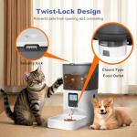 Automatic Cat Feeder with Voice Recorder and Timer