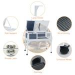 Spacious Wooden Tortoise Habitat with Storage and Light