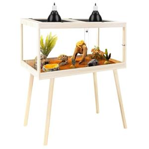 Prolee 65 Gallon Reptile Enclosure with Lockable Door