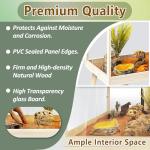 Prolee 65 Gallon Reptile Enclosure with Lockable Door