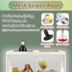 Prolee 65 Gallon Reptile Enclosure with Lockable Door