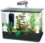Desktop Nano Aquarium Kit with LED Light and Filter