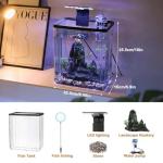 GarveeLife Betta Fish Tank Kit with LED Light