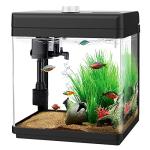 AQQA 1.5 Gallon Colorful Desktop Fish Tank