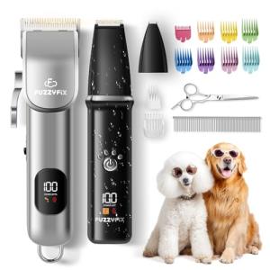 FuzzyFix Dog Grooming Kit for Thick Coats
