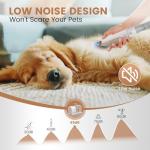 Dog Grooming Vacuum with Clipper and Nail Trimmer