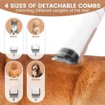 Dog Grooming Vacuum with Clipper and Nail Trimmer