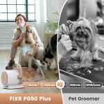 Dog Grooming Vacuum with Clipper and Nail Trimmer