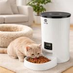 4L Automatic Pet Feeder with Voice Recording
