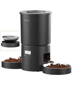 Automatic Cat Feeder for Two Cats with Voice Recorder