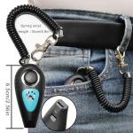 HoAoOo Dog Training Clicker and Whistle Set