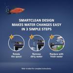 SmartClean Power Filter for 10-20 Gallon Aquariums