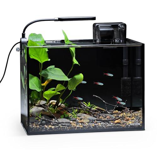 NICREW 2.5 Gallon Nano Nature Aquarium Kit