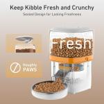 Smart Automatic Cat Feeder with Stainless Steel Bowl