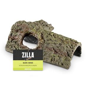 Zilla Medium Bark Bends for Reptile Terrariums