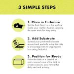 Zilla Medium Bark Bends for Reptile Terrariums