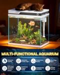 Smart 7-Gallon Fish Tank with Auto Feeder