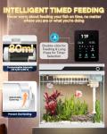 Smart 7-Gallon Fish Tank with Auto Feeder