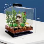 Tetra 3 Gallon Aquarium Starter Kit with LED Light