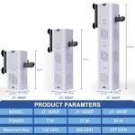 265 GPH 4-in-1 Aquarium Filter for Fish Tanks