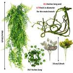 Artificial Hanging Plant Vines for Reptile Terrariums