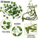 Artificial Hanging Plant Vines for Reptile Terrariums