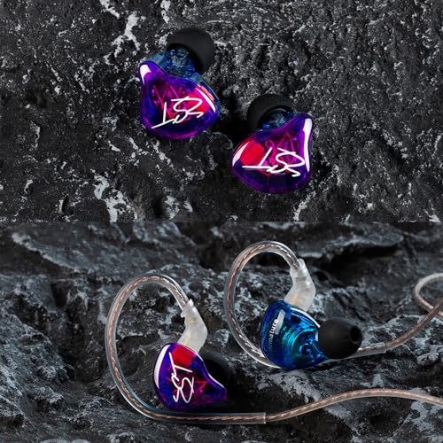 YINYOO KZ ZST Colorful Hybrid Gaming Earbuds