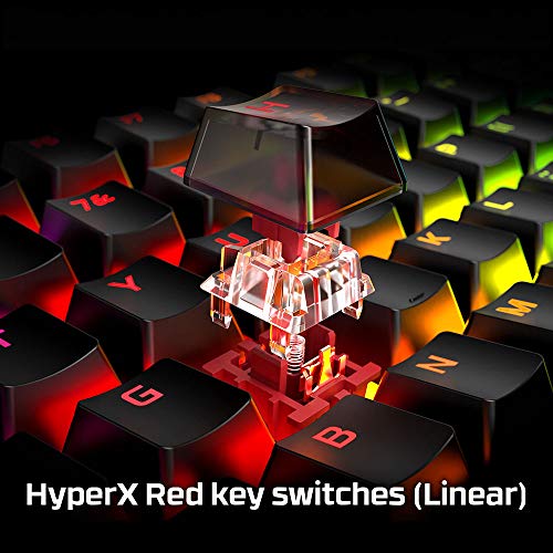 HyperX Alloy Origins - Compact RGB Mechanical Gaming Keyboard