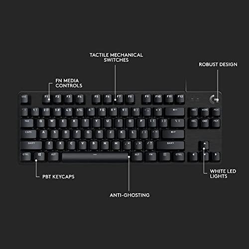 Logitech G413 TKL SE Compact Backlit Mechanical Keyboard