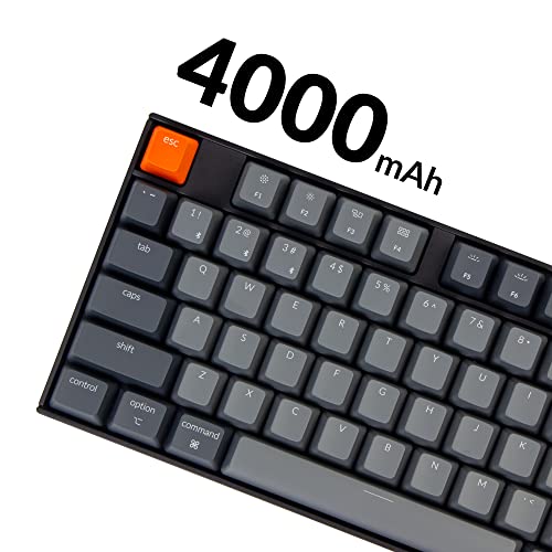 Keychron K10: Bluetooth Wireless Mechanical Keyboard - Gateron G Pro Brown